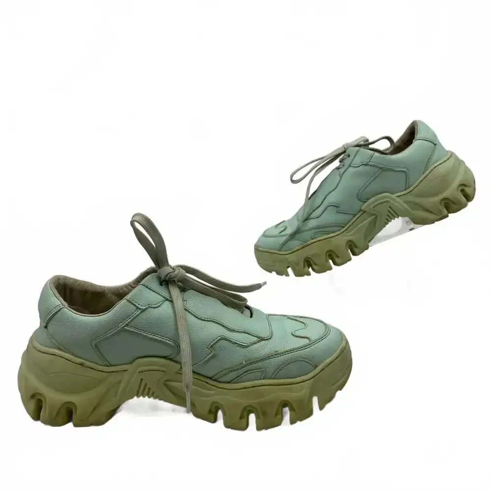 Rombaut Green Leather Sneakers | Women’s 39EU (8.5US) Classic clinicaorall.com.br</title>